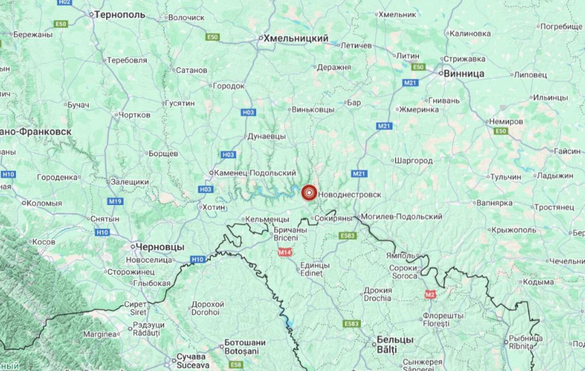 В Україні за добу сталося два землетруси В Україні за добу сталося два землетруси